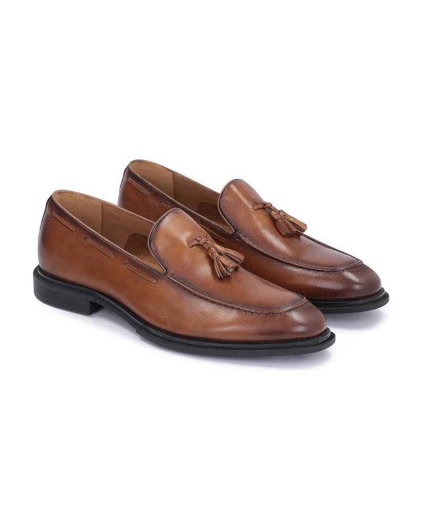 Kazar-Herren-Leder-Slipper-mit-Quasten-verzier