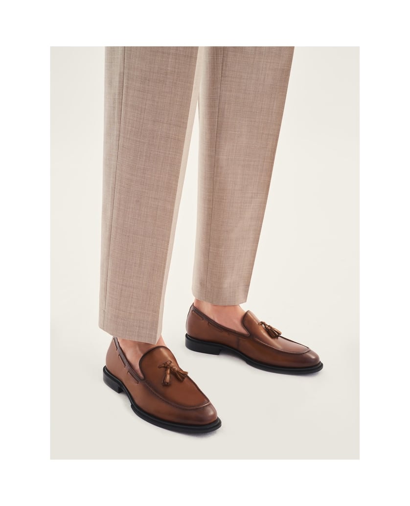 Kazar-Herren-Leder-Slipper-mit-Quasten-verzier