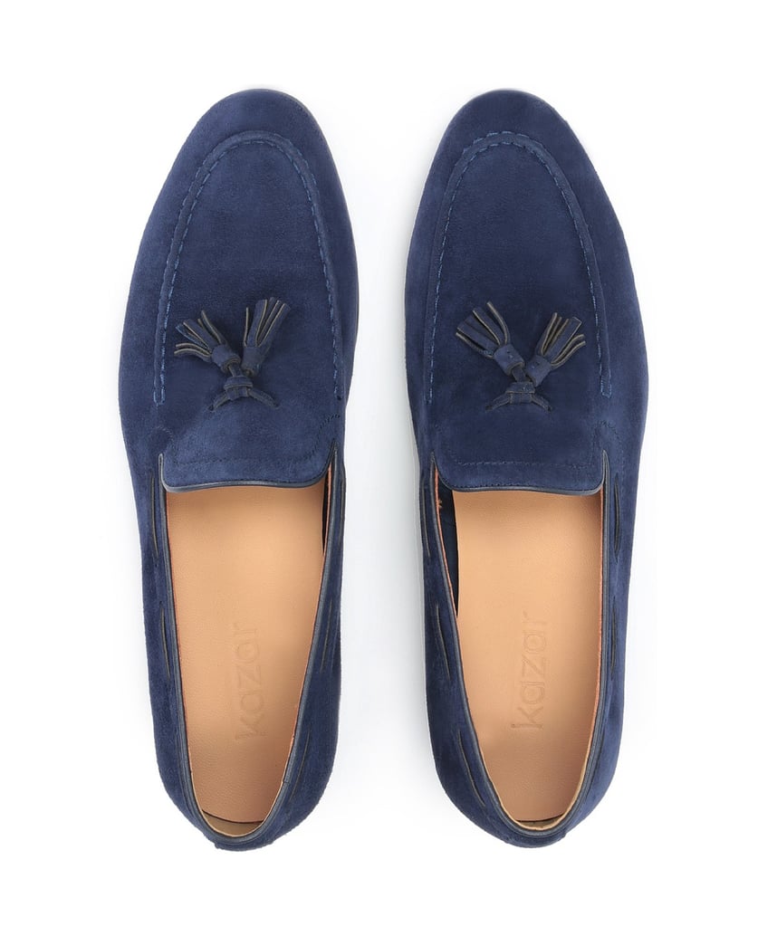 Kazar-Marineblaue-Slipper-mit-Quasten-für-Herren-dunkelblau