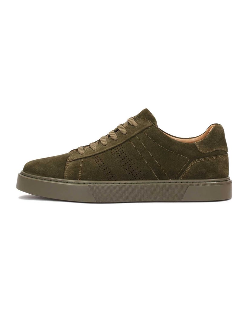 Kazar-Turnschuhe-aus-Wildleder-in-khaki-Farbe-oliv