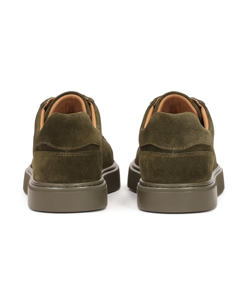 Kazar-Turnschuhe-aus-Wildleder-in-khaki-Farbe-oliv