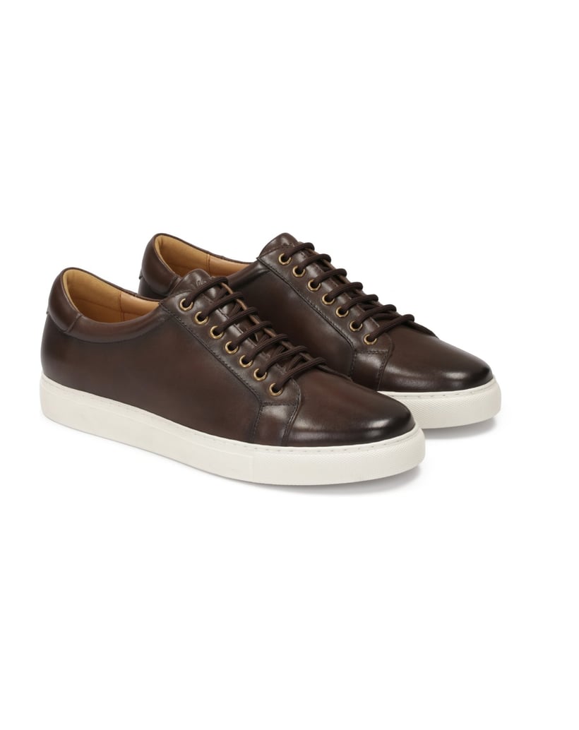 Kazar-Braune-Leder-Sneakers-braun