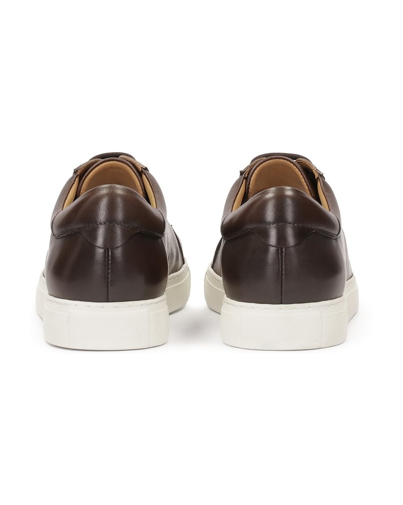 Kazar-Braune-Leder-Sneakers-braun