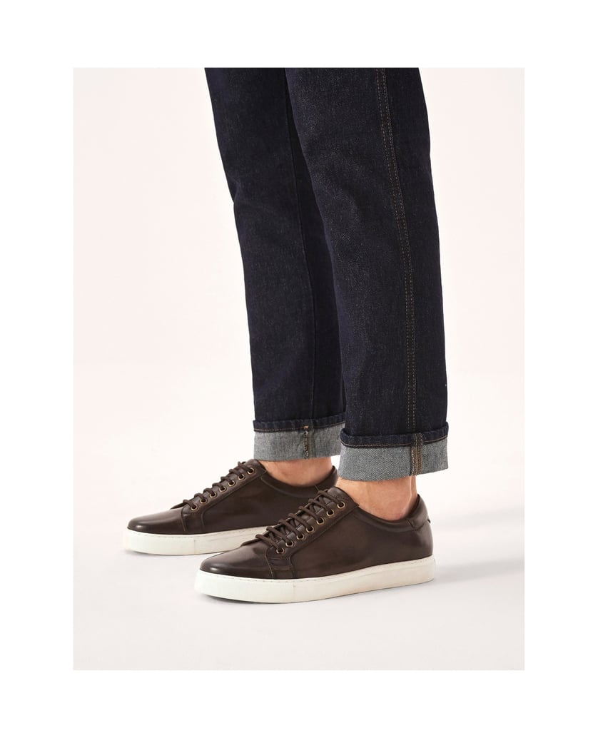 Kazar-Braune-Leder-Sneakers-braun