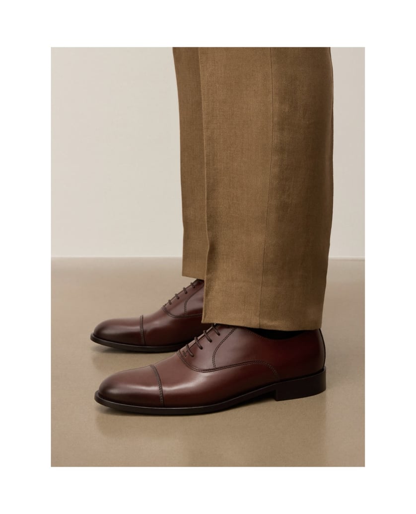 Kazar-Formelle-Oxford-Schuhe-aus-Leder-braun