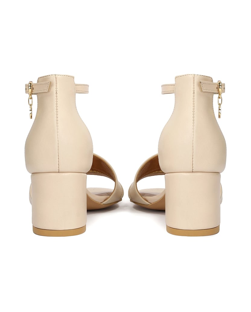 Kazar-Beigefarbene-Sandalen-mit-breitem-Absatz-beige