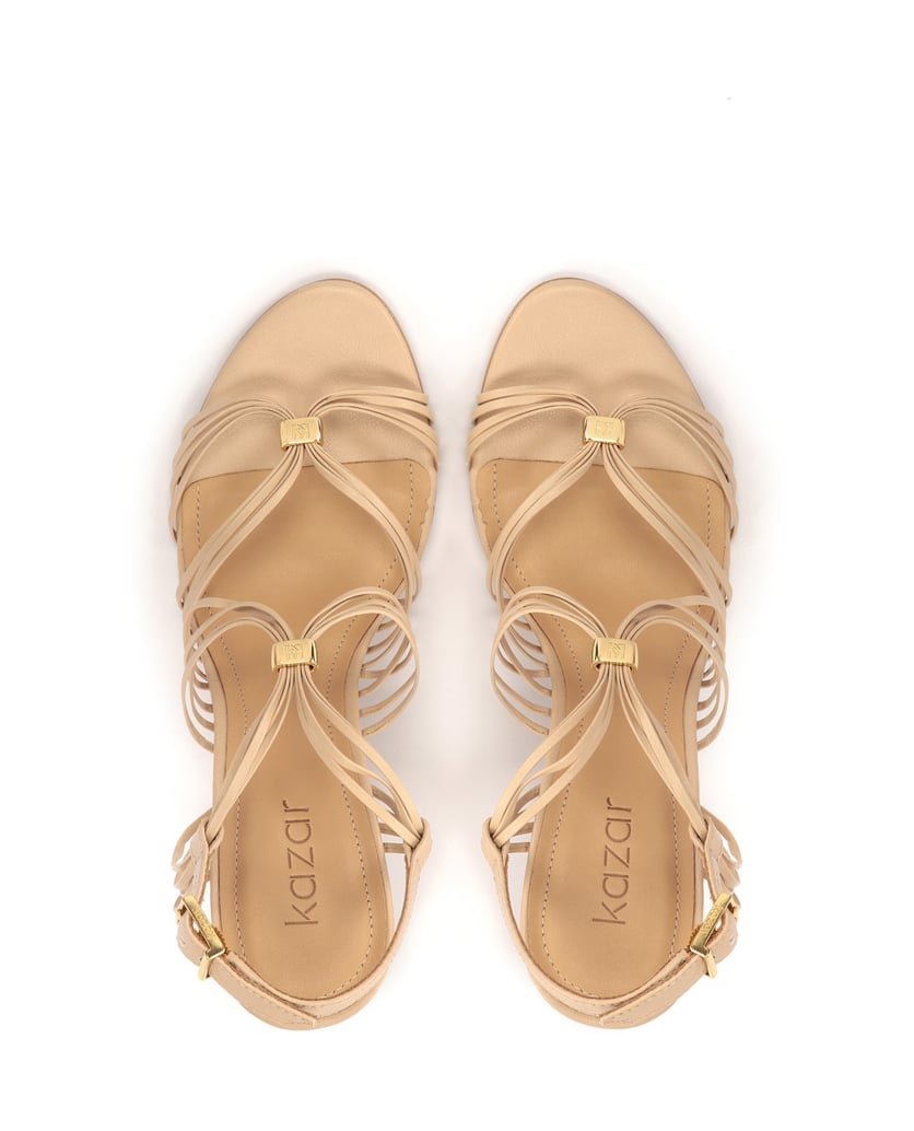 Kazar-Elegante-beigefarbene-Sandalen-mit-schlankem-Stilettoabsatz-beige