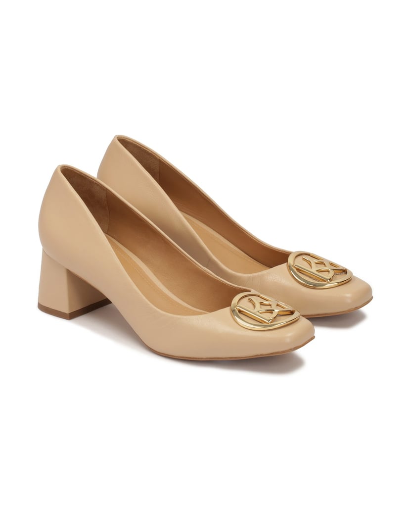 Kazar-Beigefarbene-Pumps-mit-breitem-Absatz-beige
