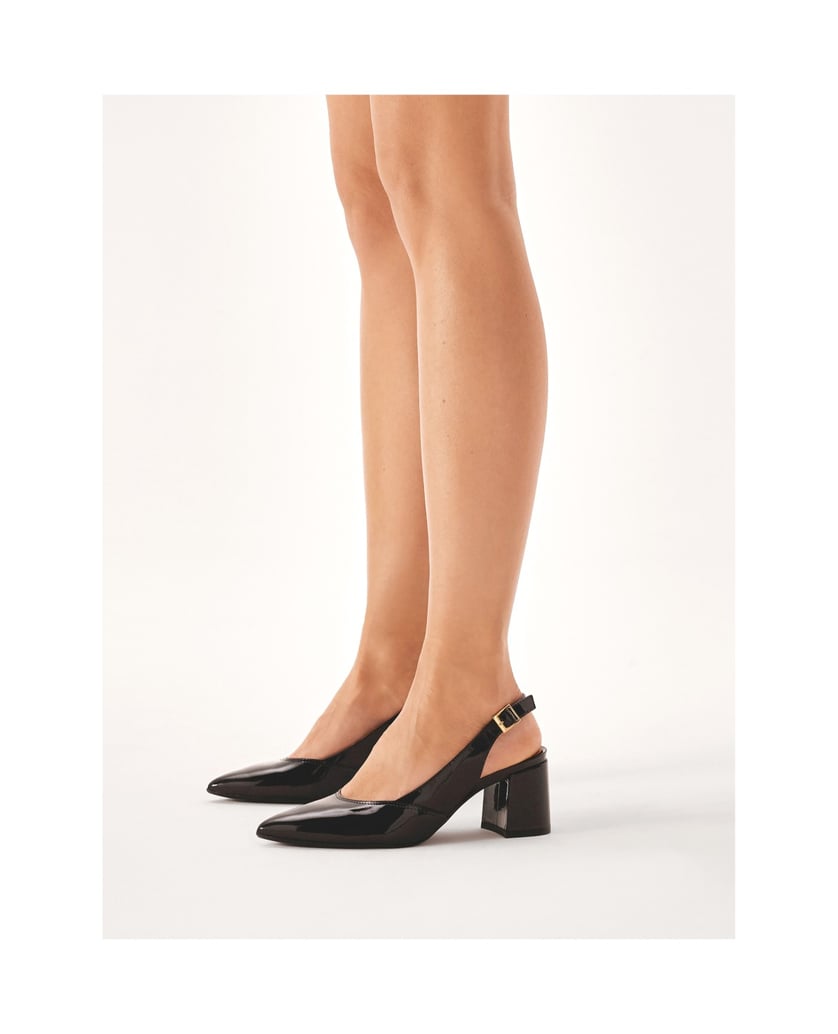 Kazar-Pumps-aus-Lackleder-mit-freiliegenden-Absätzen-schwarz