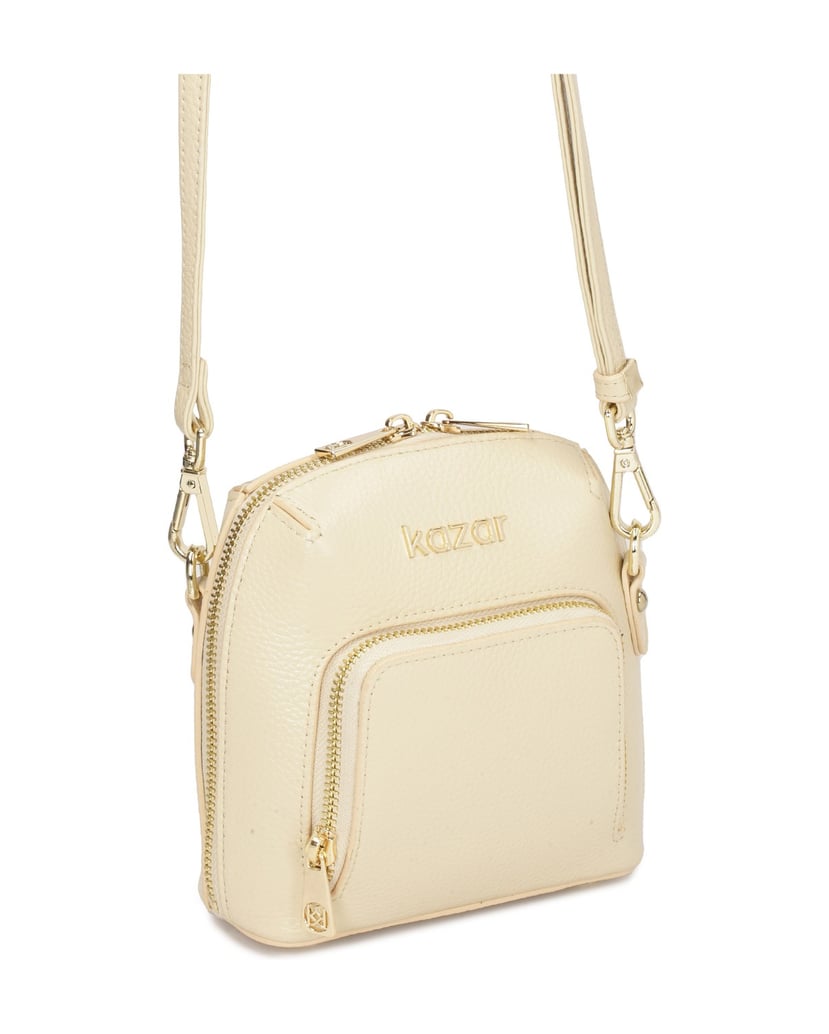 Kazar-Handtasche-mit-Zwei-Wege-Reißverschluss