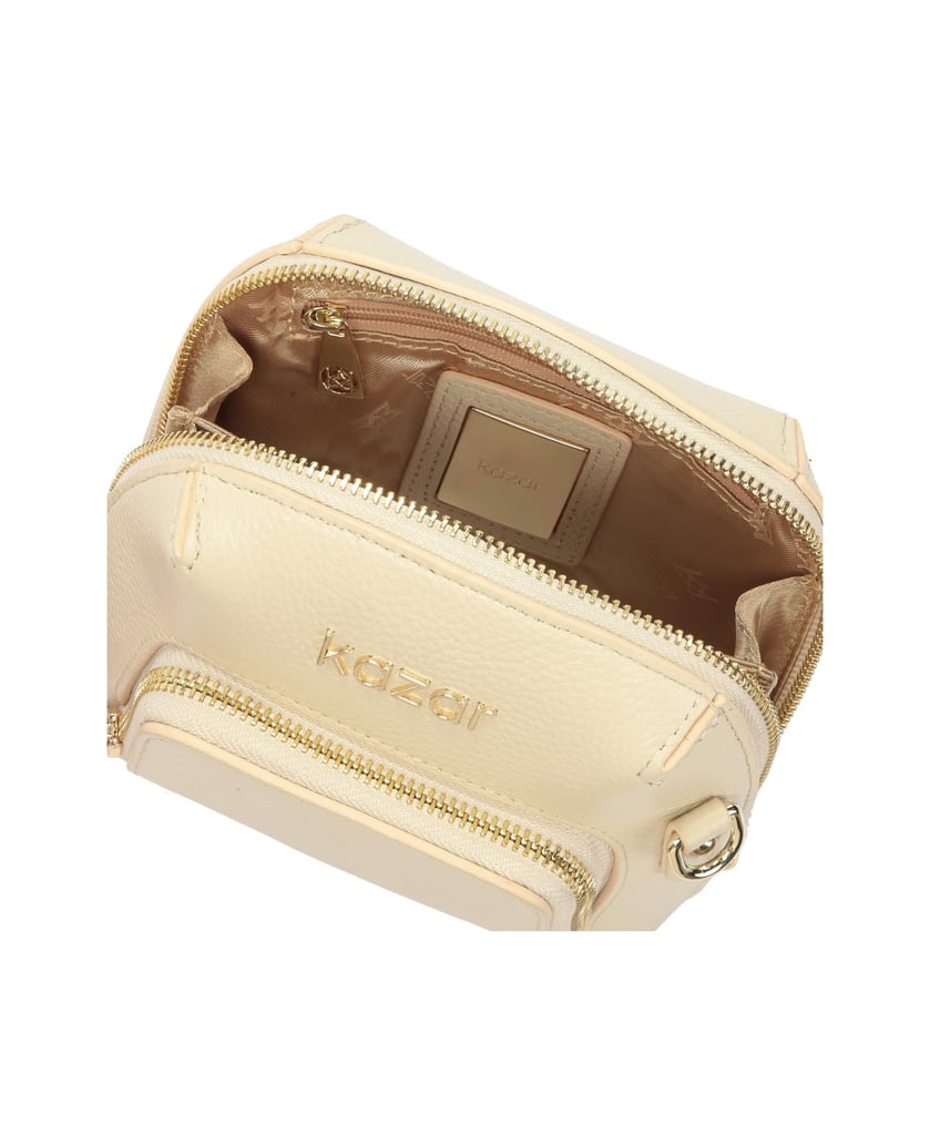 Kazar-Handtasche-mit-Zwei-Wege-Reißverschluss