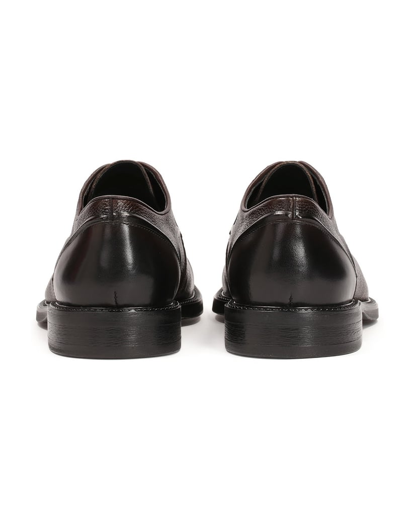 Kazar-Elegante-Herrenhalbschuhe-mit-Kappenspit-braun