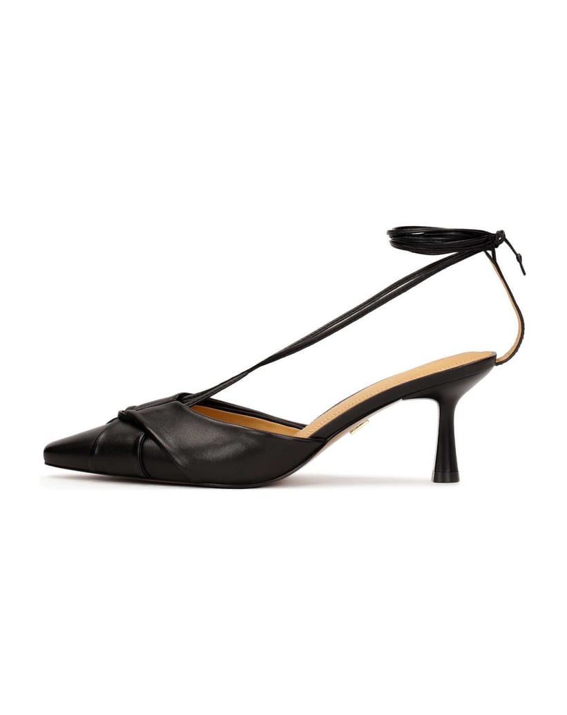 Kazar-Schwarze-Pumps-mit-Bindung-um-den-Knöchel-schwarz