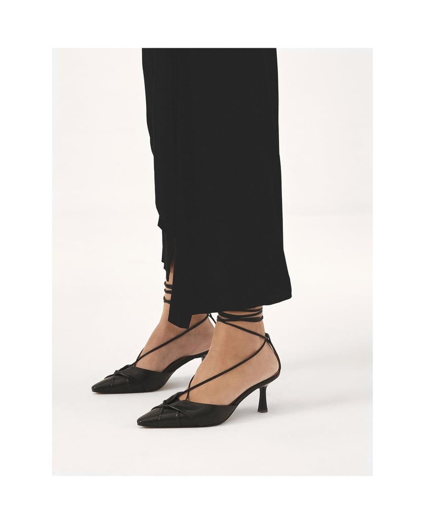 Kazar-Schwarze-Pumps-mit-Bindung-um-den-Knöchel-schwarz