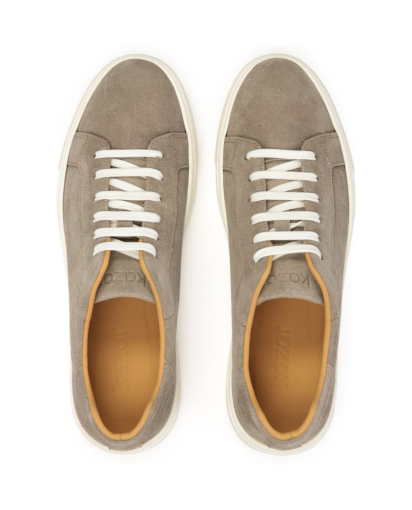 Kazar-Minimalistische-Wildleder-Sneakers-in-Taupe-Farbe-taupe