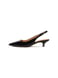 Kazar Schwarze lackierte Pumps mit niedrigen A schwarz