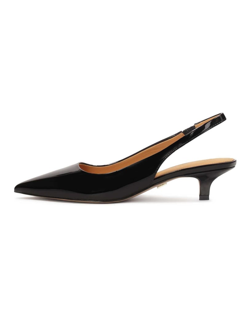 Kazar-Lackleder-in-Schwarz-Pumps-mit-niedrigen-Absätzen-schwarz