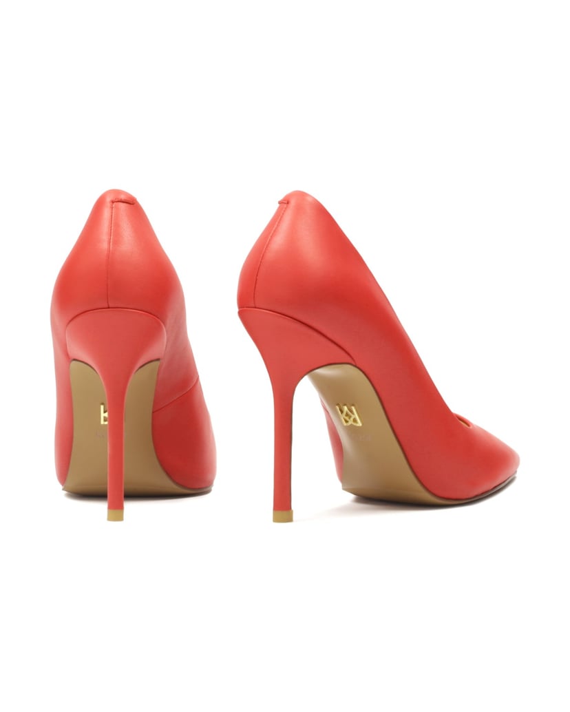 Kazar-Klassische-rote-spitz-zulaufende-Pumps-rot
