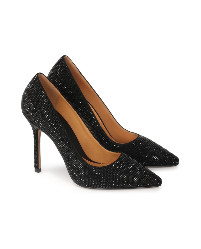 Kazar-Schwarze,-mit-Kristallen-besetzte-Stilet-schwarz