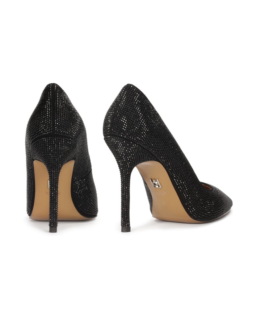 Kazar-Schwarze,-mit-Kristallen-besetzte-Stilet-schwarz