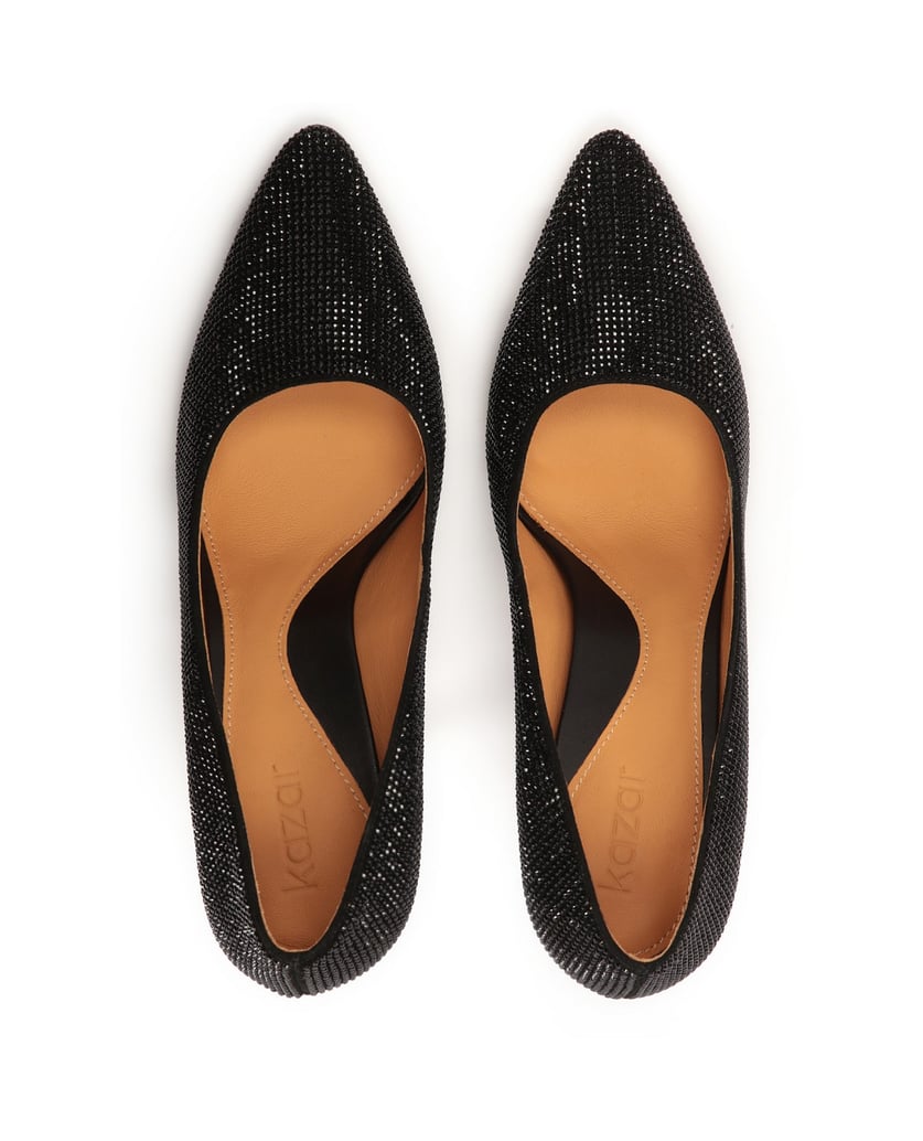 Kazar-Schwarze,-mit-Kristallen-besetzte-Stilet-schwarz