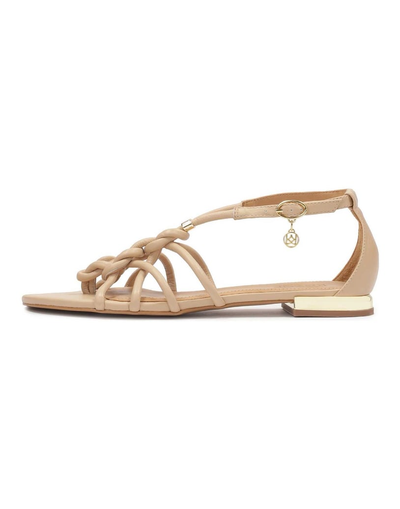 Kazar-Flache-Sandalen-in-Beige-beige