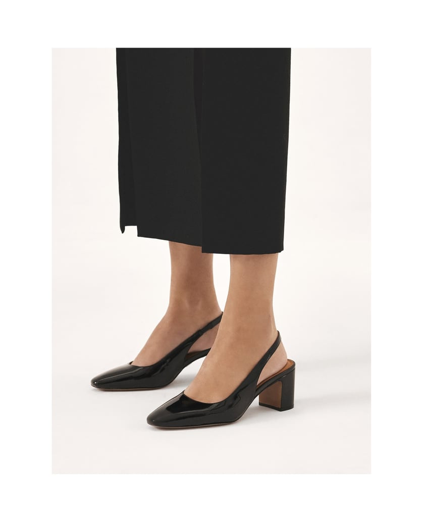 Kazar-Pumps-aus-Lackleder-mit-freiliegenden-Absätzen-schwarz