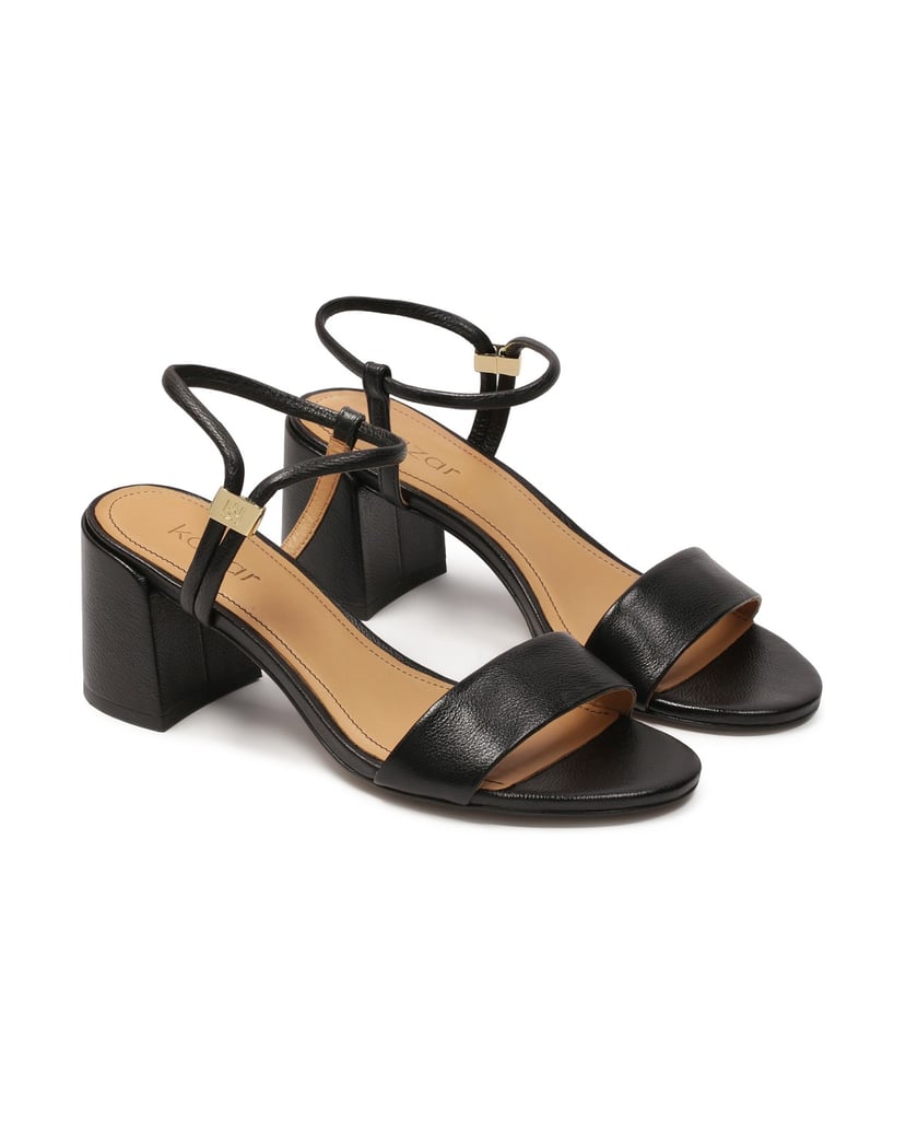 Kazar-Schwarze-Pfostensandalen-zum-Hineinschlüpfen-schwarz