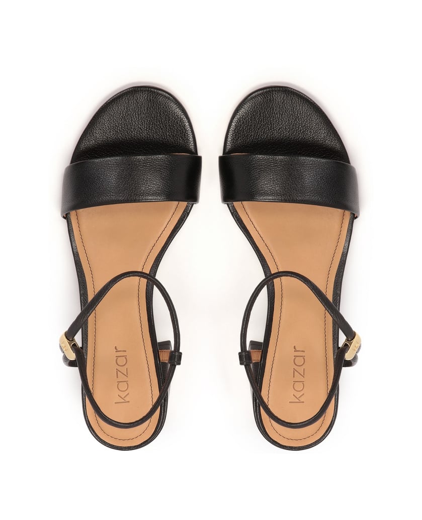 Kazar-Schwarze-Pfostensandalen-zum-Hineinschlüpfen-schwarz