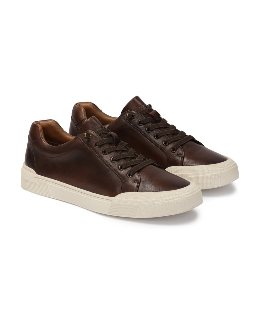Kazar-Braune-Leder-Herren-Turnschuhe-braun