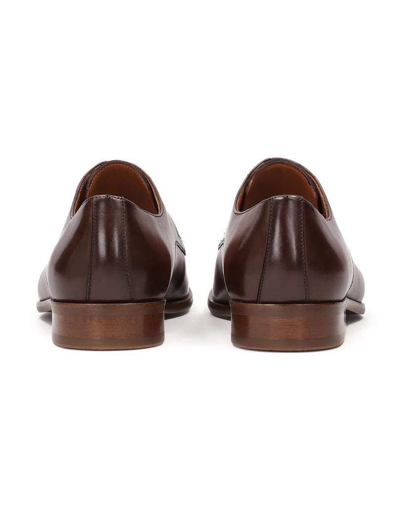 Kazar-Elegante-braune-Derby-Schuhe-braun