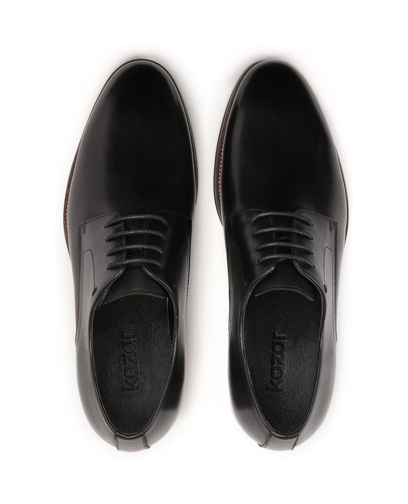 Kazar-Elegante-schwarze-Herrenschuhe-schwarz