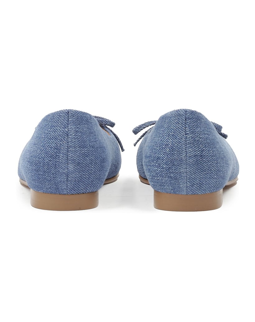 Kazar-Denim-Ballerinas-mit-Schleife-blau
