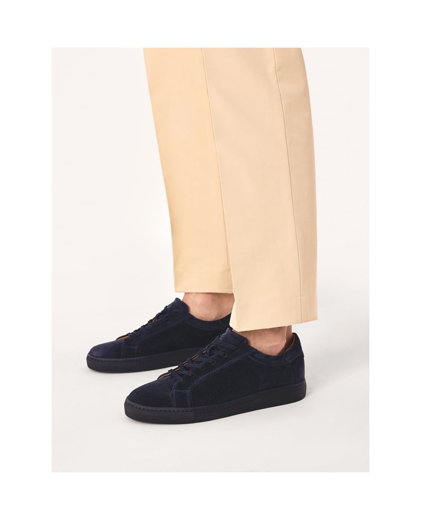 Kazar-Marineblaue-Turnschuhe-mit-Schnürverschluss-dunkelblau