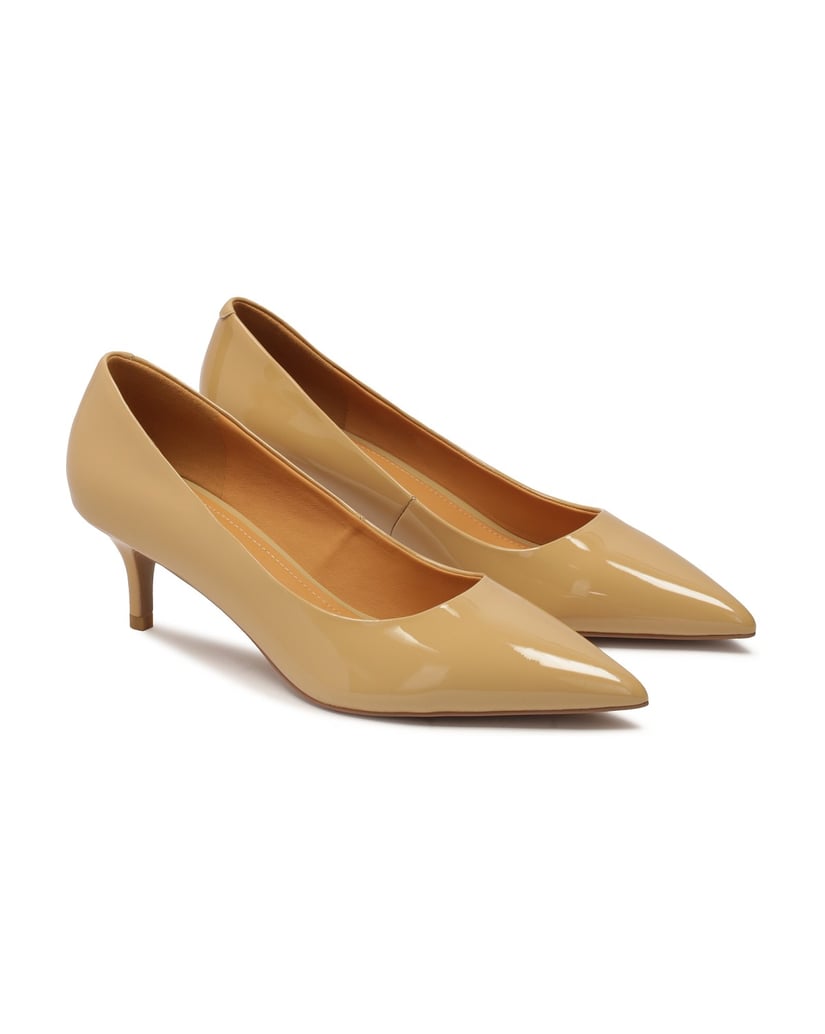 Kazar-Zeitlose-Stilettos-aus-Lackleder-beige