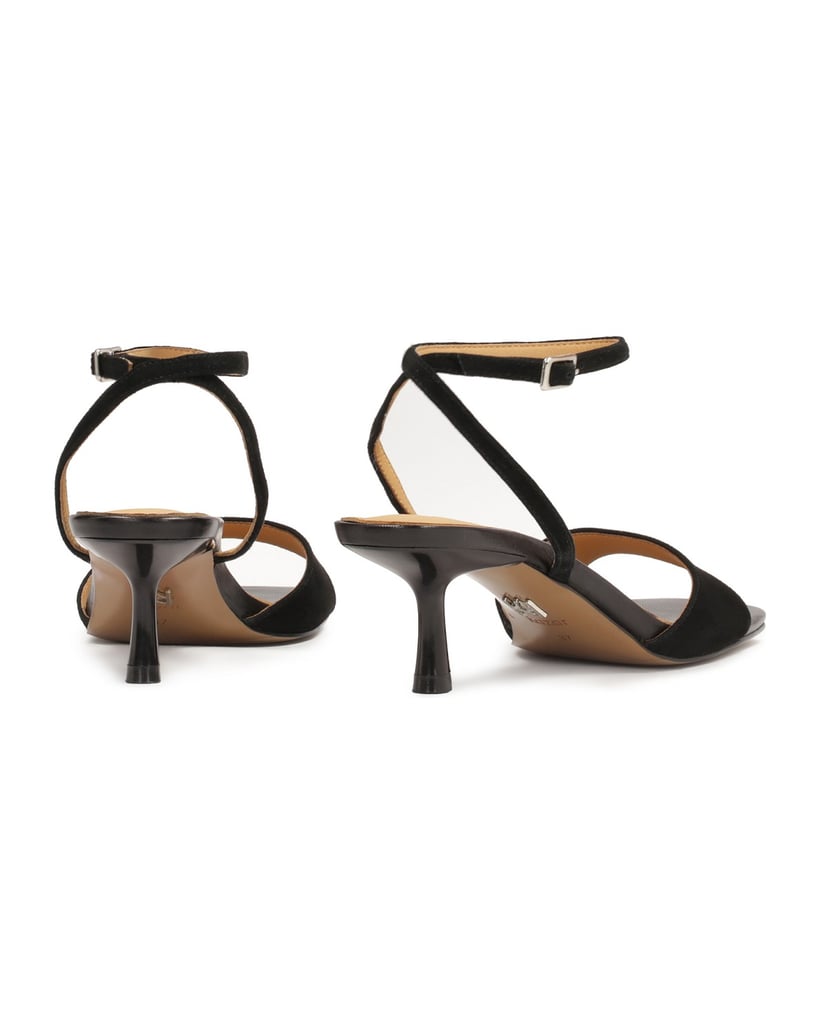 Kazar-Wildleder-Sandalen-mit-attraktivem-Absat-schwarz