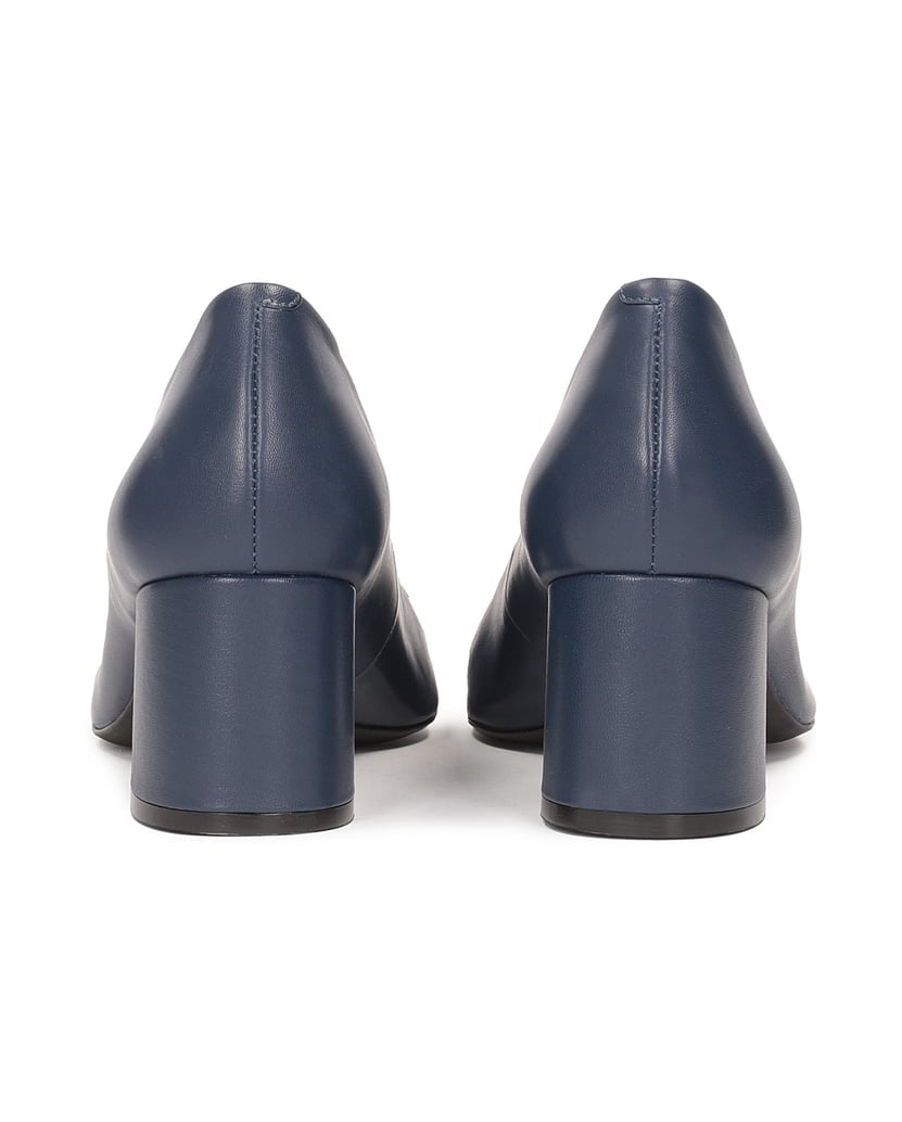 Kazar-Marineblaue-Lederpumps-mit-Monogramm