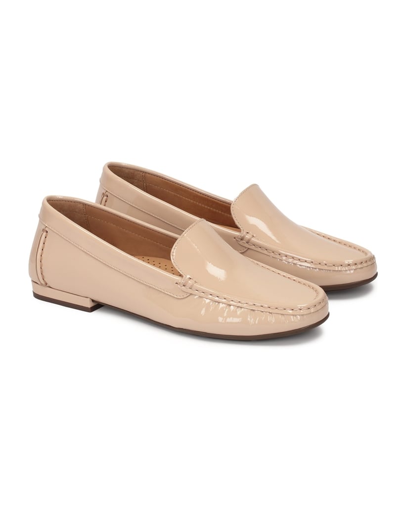 Kazar-Lackierte-Mokassins-mit-flachem-Absatz