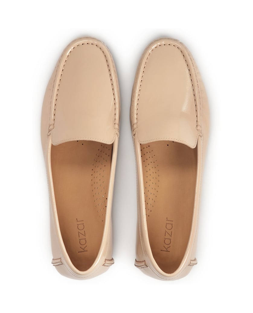 Kazar-Lackierte-Mokassins-mit-flachem-Absatz