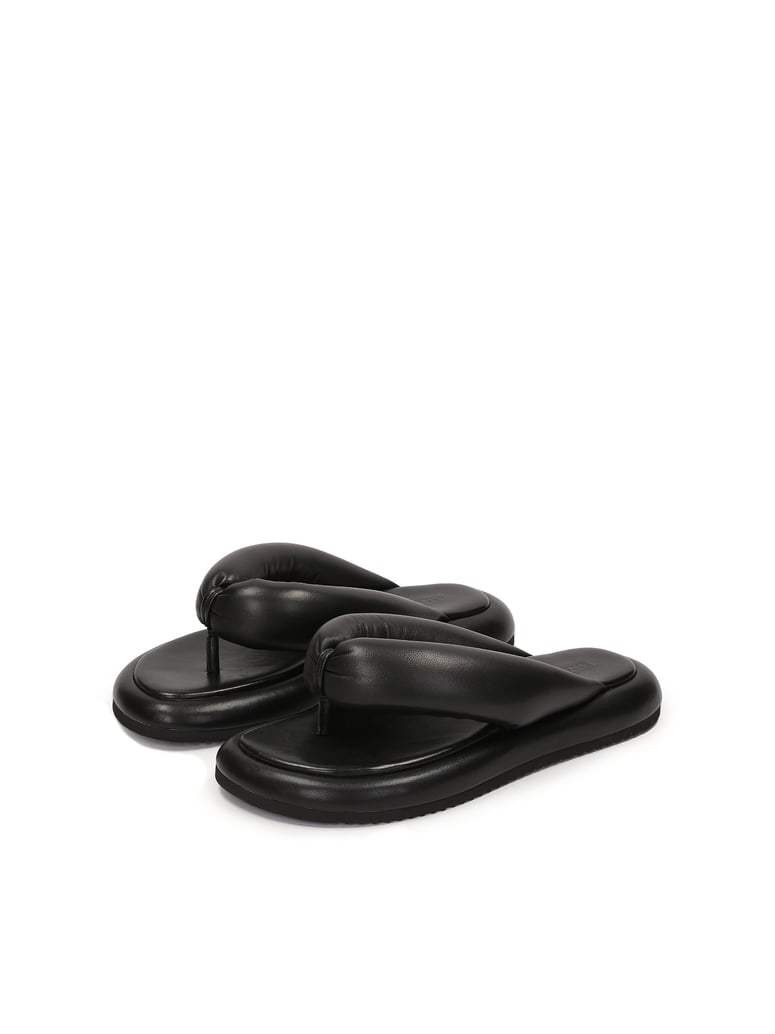 Kazar-Studio-Flip-Flops-aus-Leder-mit-bequemer-Sohle