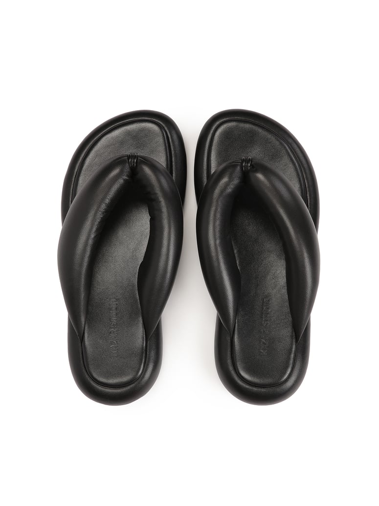 Kazar-Studio-Flip-Flops-aus-Leder-mit-bequemer-Sohle