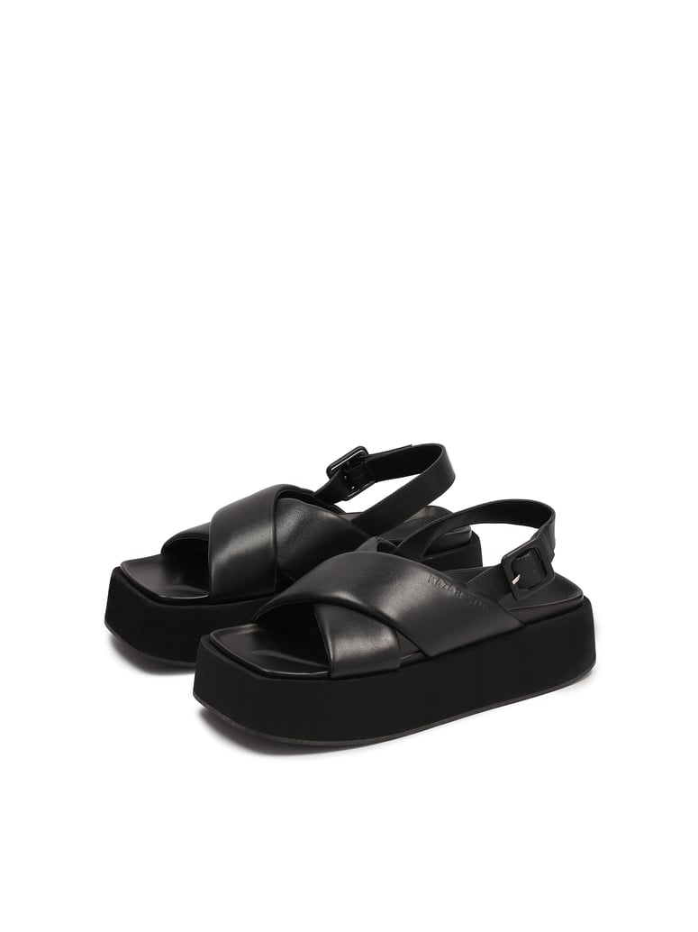 Kazar-Studio-Ledersandalen-mit-dicker-Sohle