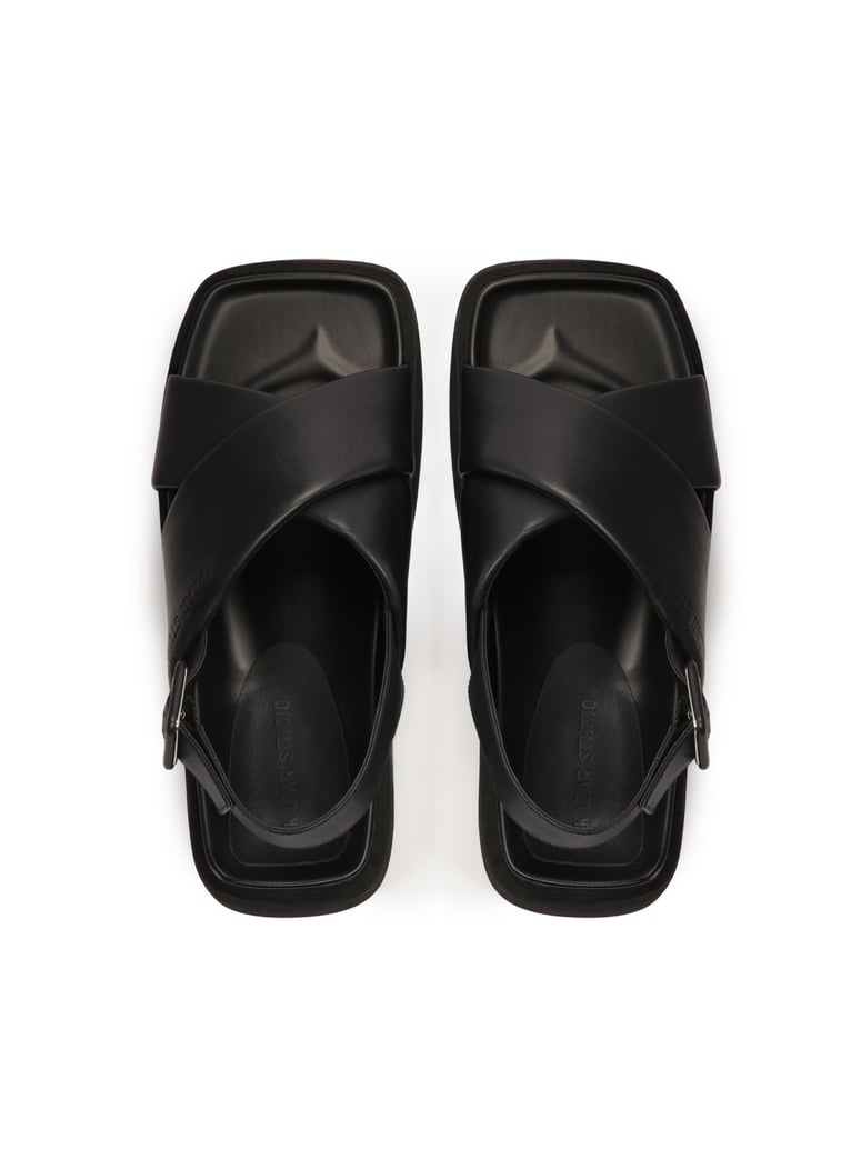 Kazar-Studio-Ledersandalen-mit-dicker-Sohle