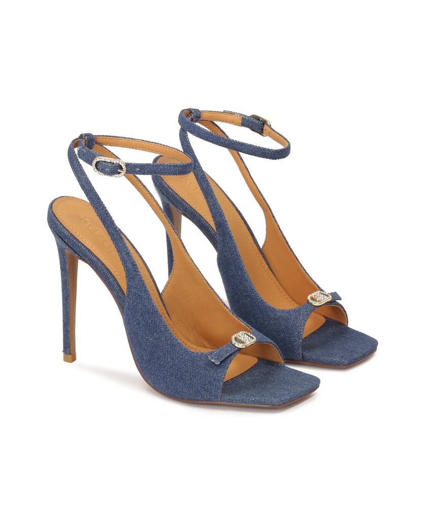 Kazar-Blaue-Sandaletten-mit-Absatz-aus-Denim-Stoff-blau
