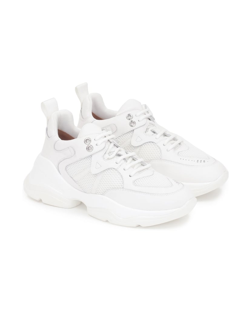 Kazar-Bequeme-weiße-Damen-Sneakers-aus-Leder-u