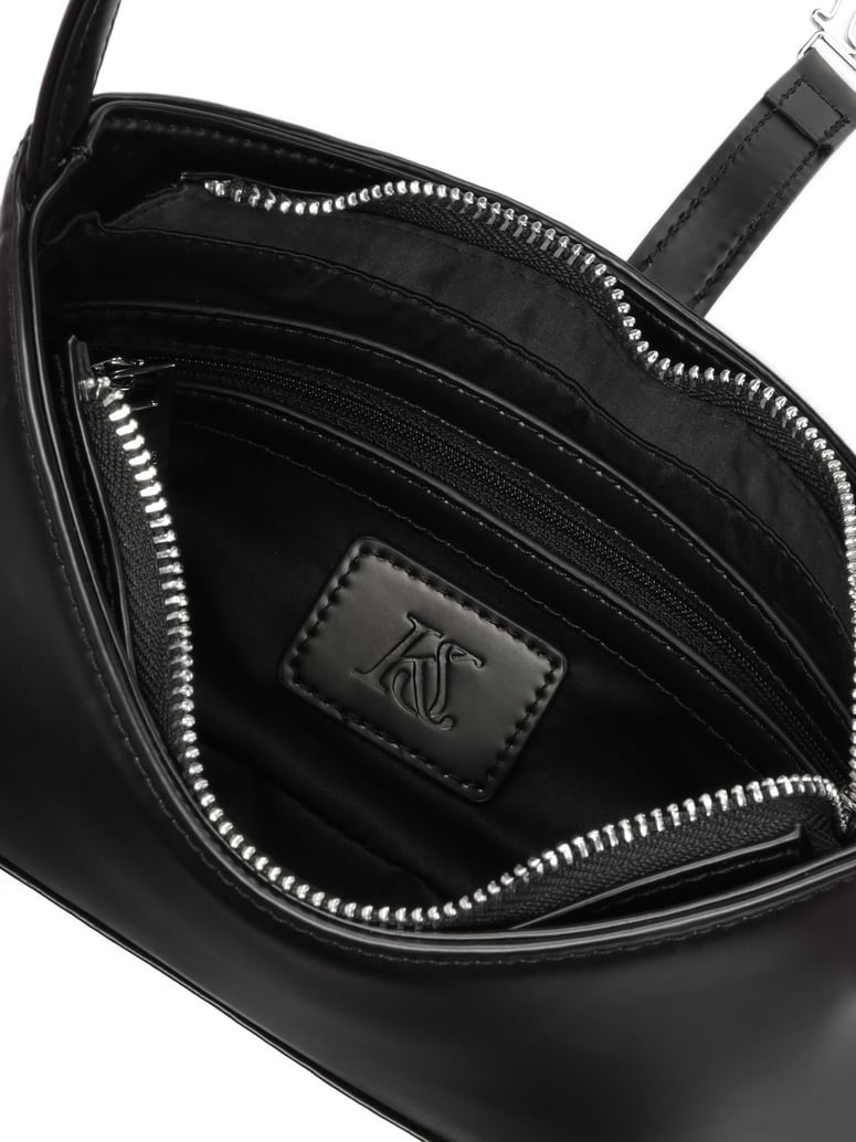 Kazar-Studio-Schwarze-Handtasche-mit-kurzem-Schulterr