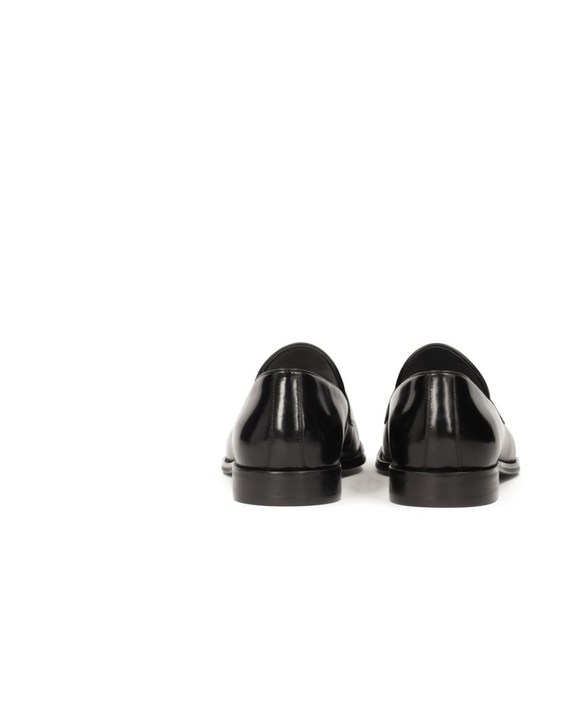Kazar-Penny-Loafers-aus-schwarzem-Leder-für-Männer-schwarz