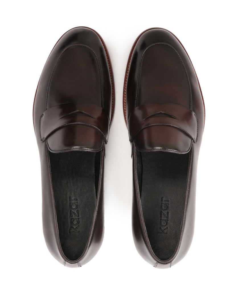 Kazar-Braune-Leder-Slipper-für-Männer-braun