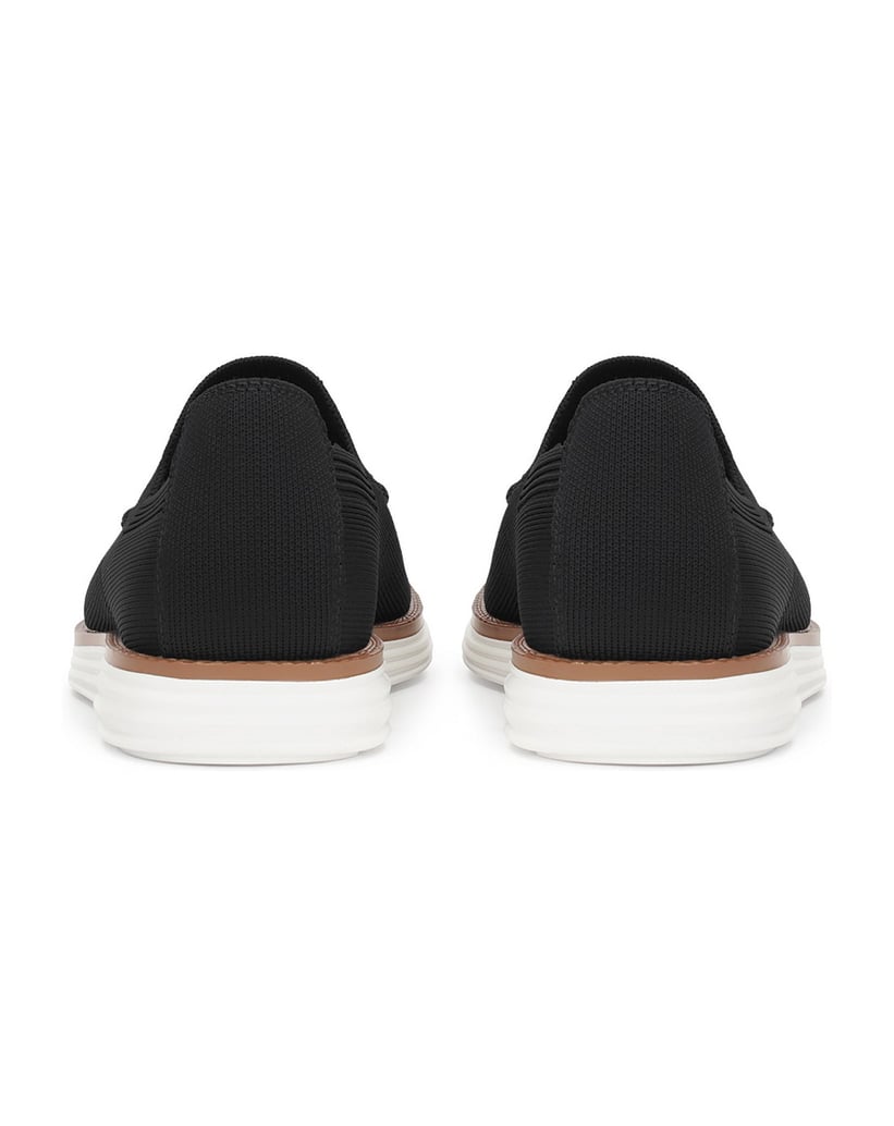 Kazar-Halbschuhe-aus-schwarzem-Stretch-Stoff-z