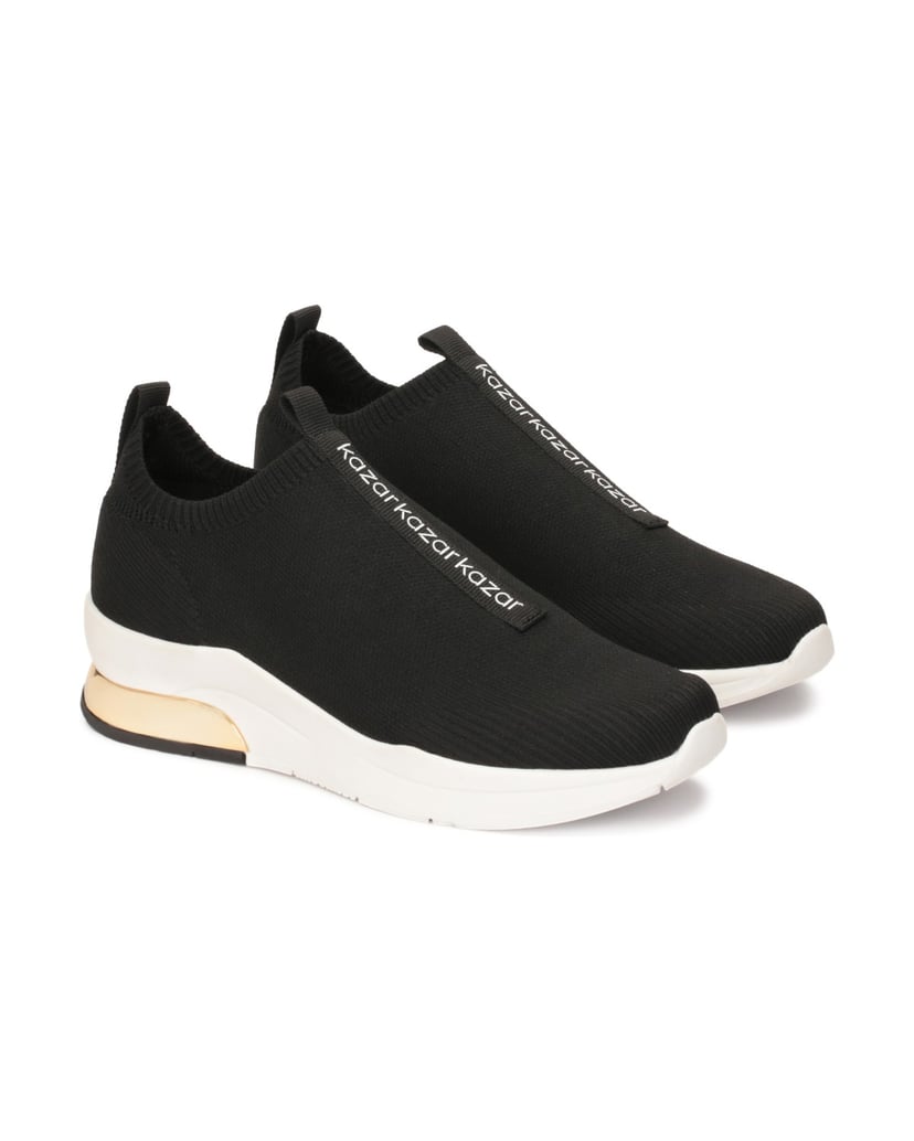 Kazar-Schwarze-Sneakers-mit-elastischem-Schaft-zum-Hineinschlüpfen-schwarz